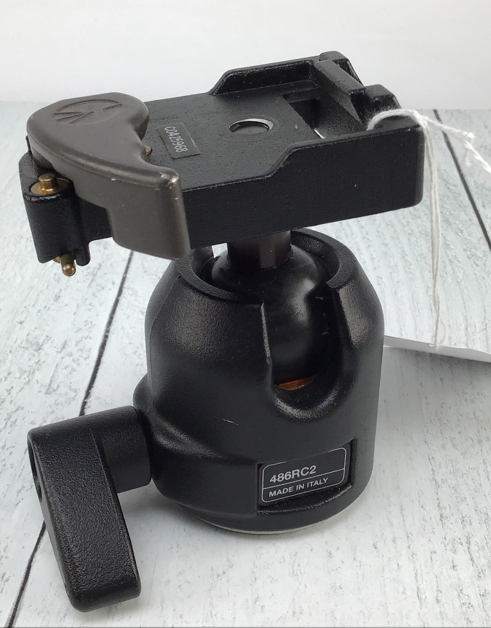 MANFROTTO Manfrotto 486RC2 Ball Head No Plate Used Good