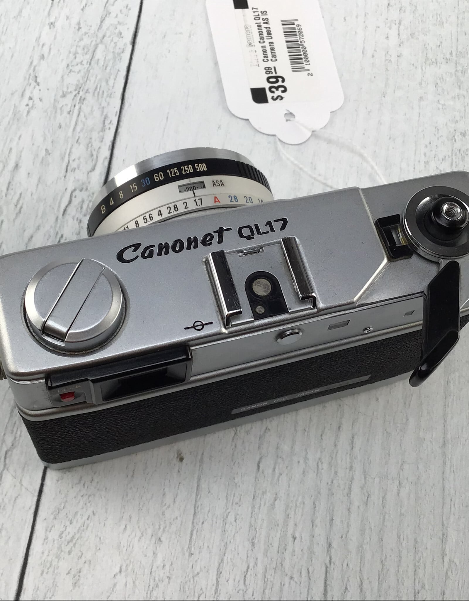 CANON Canon Canonet QL17 Camera Used AS IS