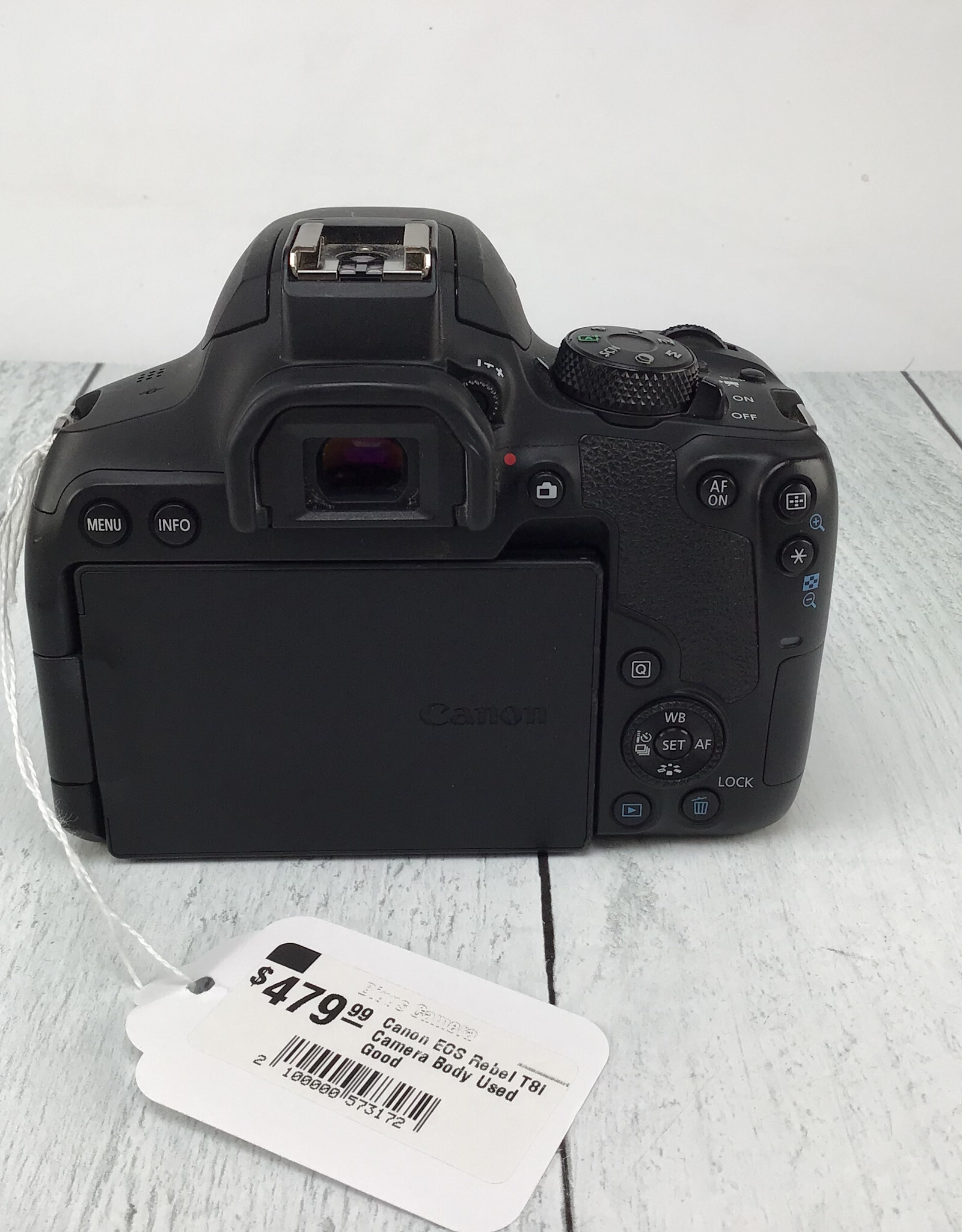 CANON Canon EOS Rebel T8i Camera Body Used Good
