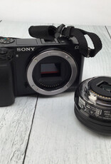 SONY Sony A6000 w/16-50mm Camera Used Fair