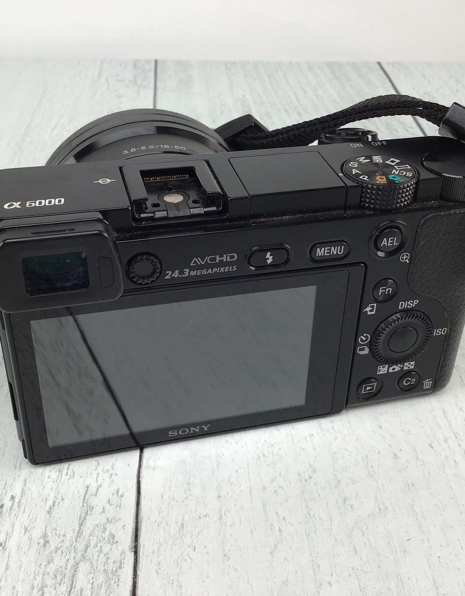 SONY Sony A6000 w/16-50mm Camera Used Fair