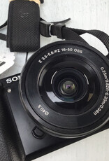 SONY Sony A6000 w/16-50mm Camera Used Fair