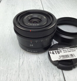 SONY Sony FE 24mm f2.8 G Lens Used Good