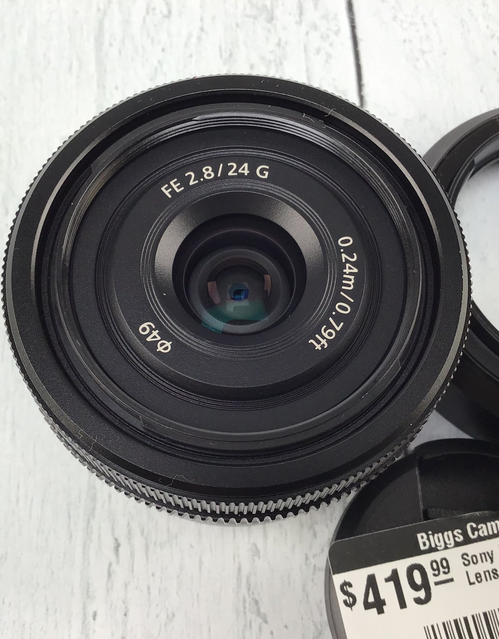 SONY Sony FE 24mm f2.8 G Lens Used Good