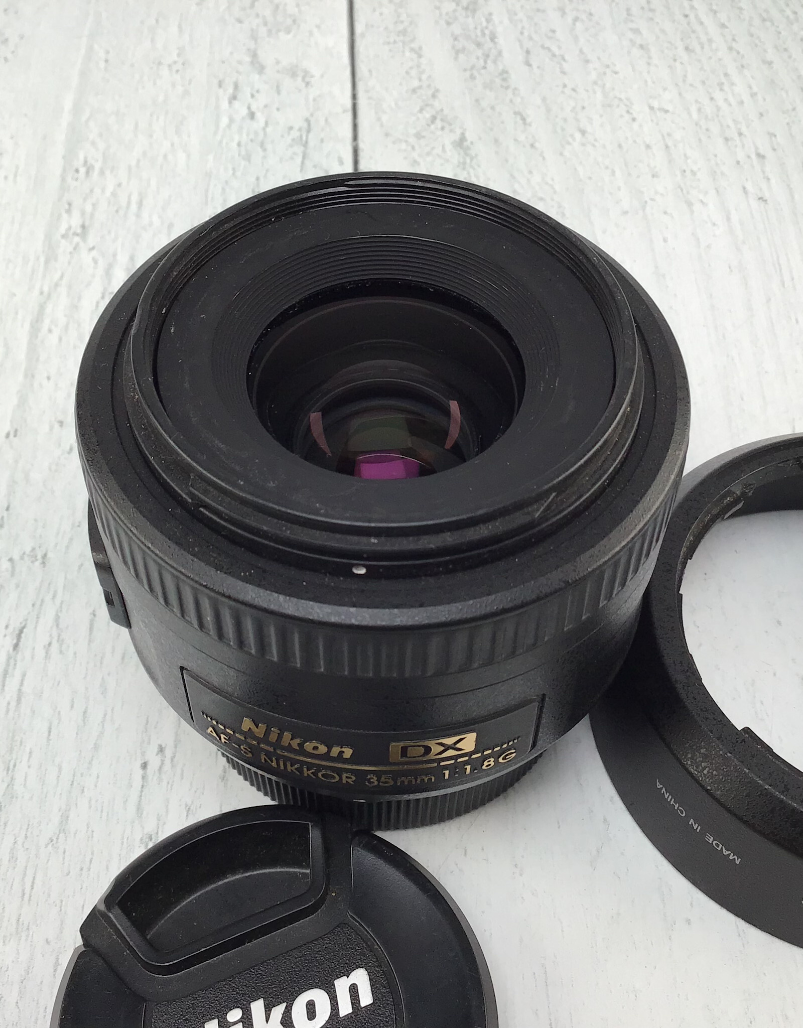 NIKON Nikon AF-S Nikkor 35mm f1.8 G DX Used Good