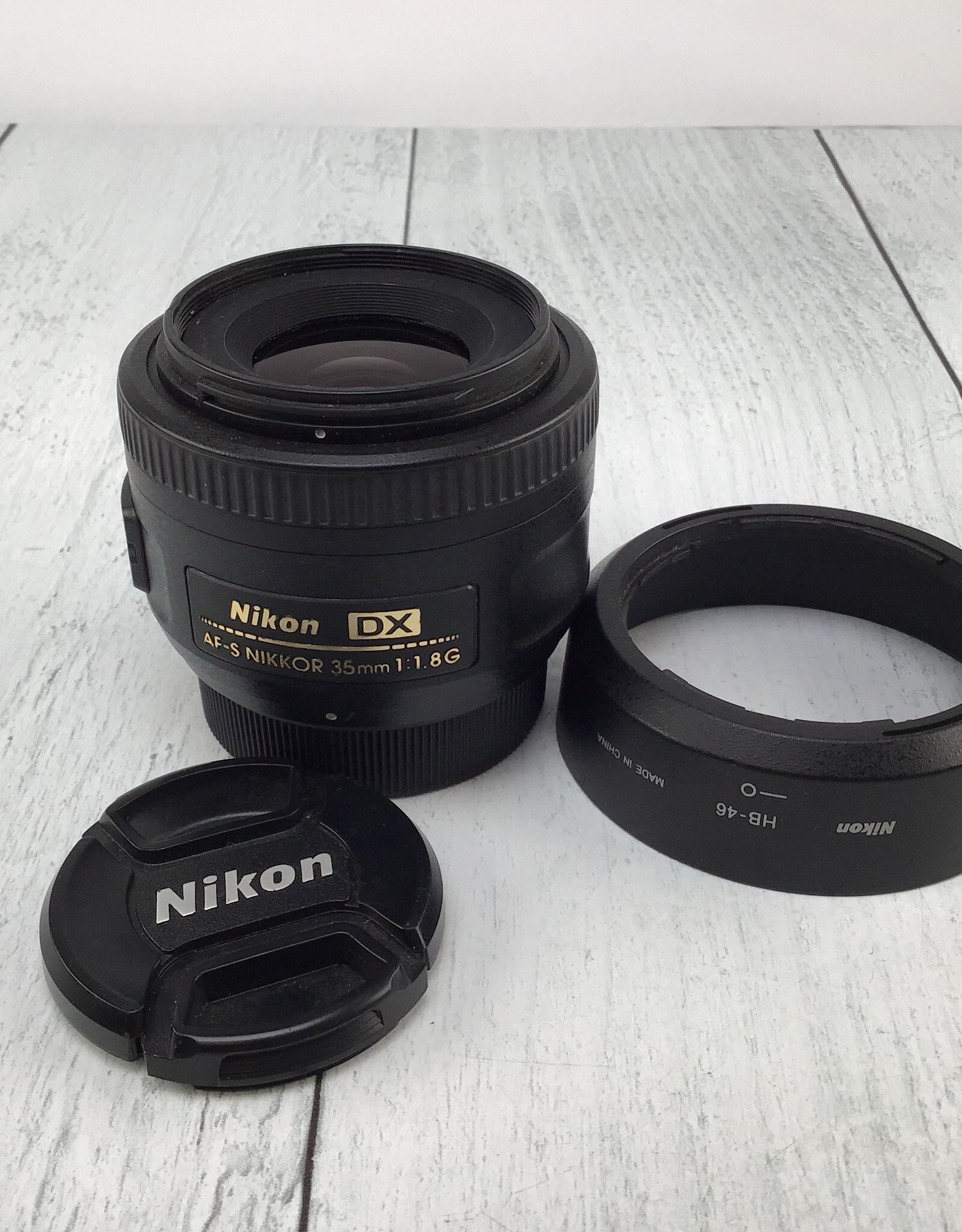 NIKON Nikon AF-S Nikkor 35mm f1.8 G DX Used Good