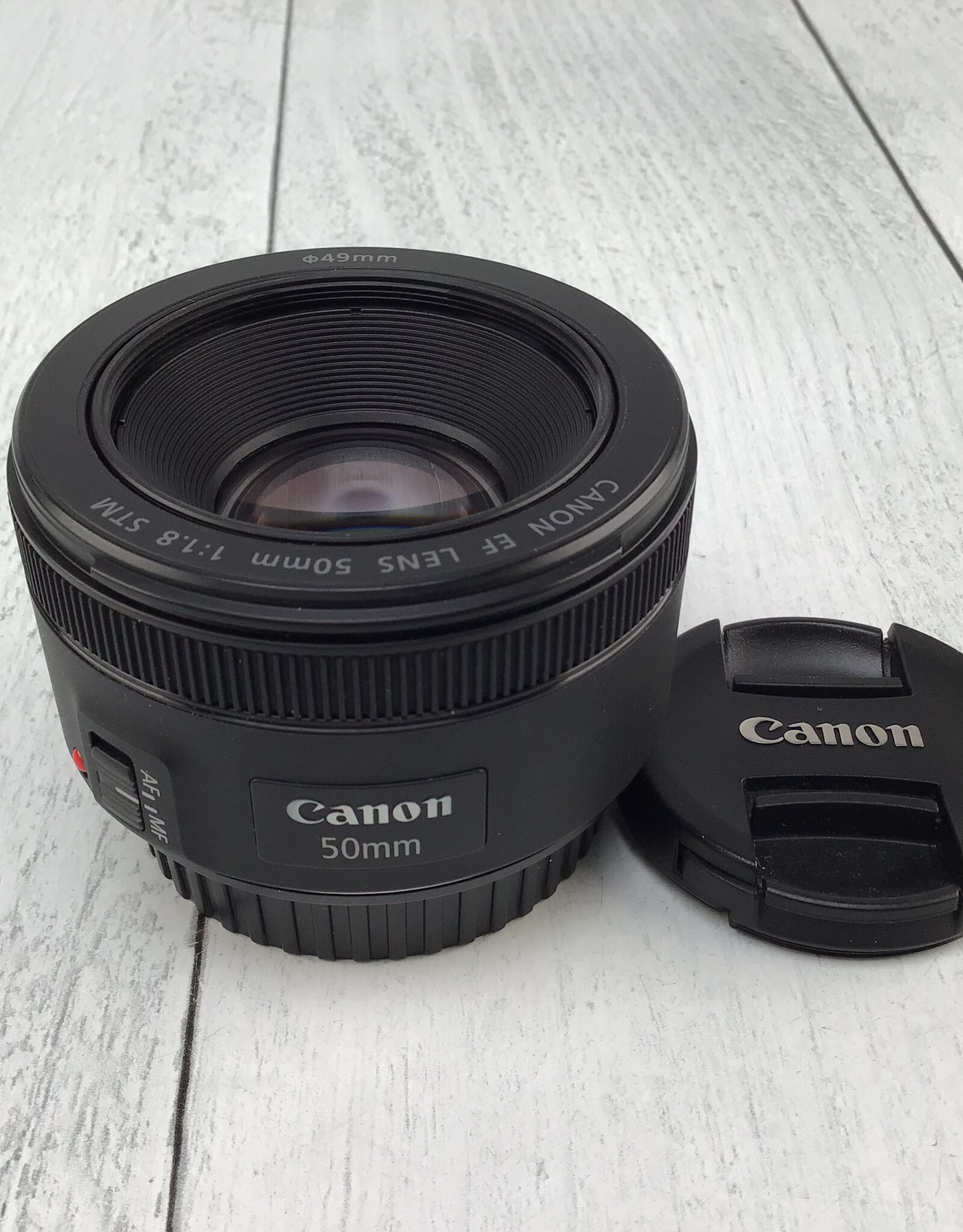 CANON Canon EF 50mm f1.8 STM Lens Used Good