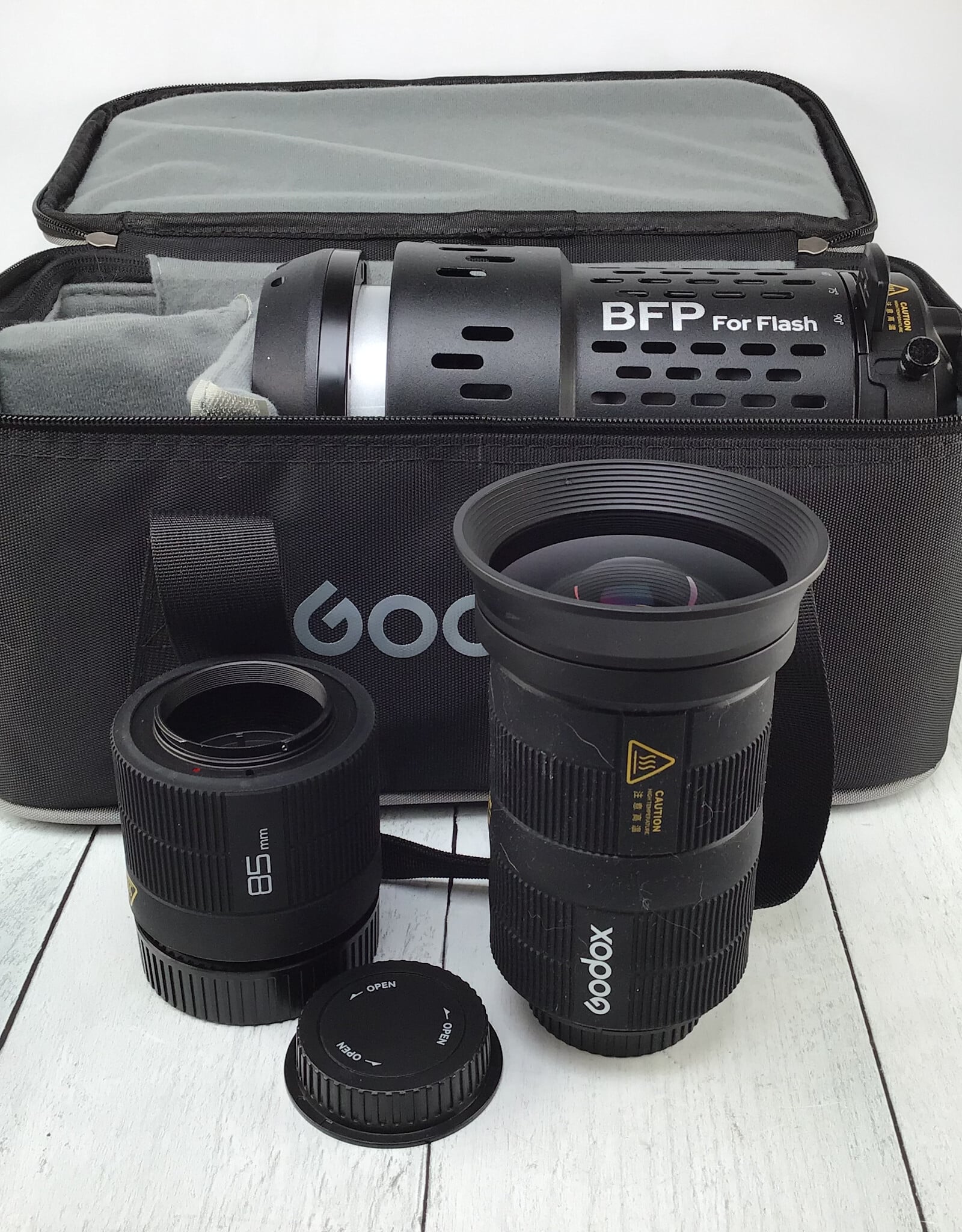 GODOX Godox BFP For Flash W/ 48 mm & 85mm Used Good