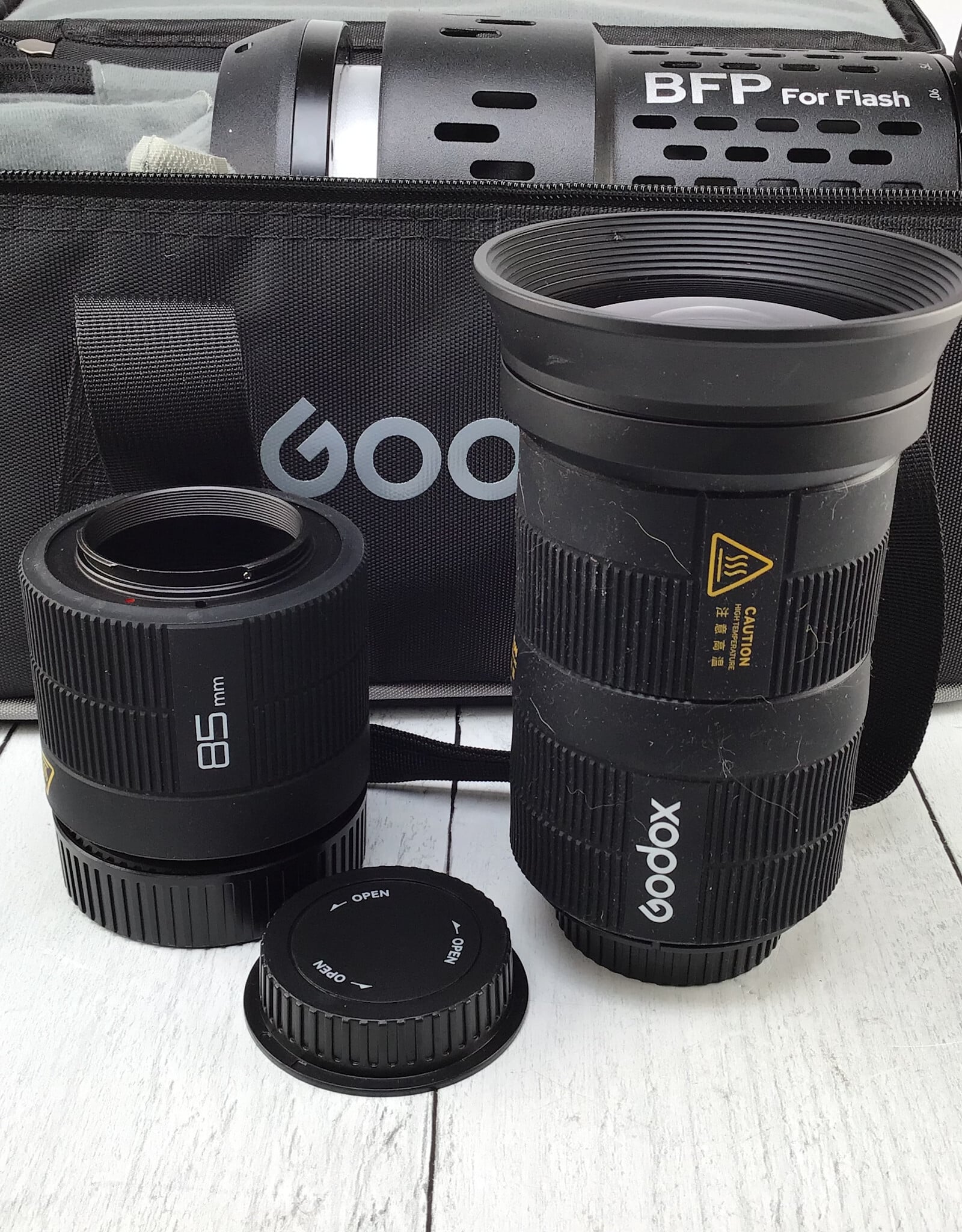 GODOX Godox BFP For Flash W/ 48 mm & 85mm Used Good