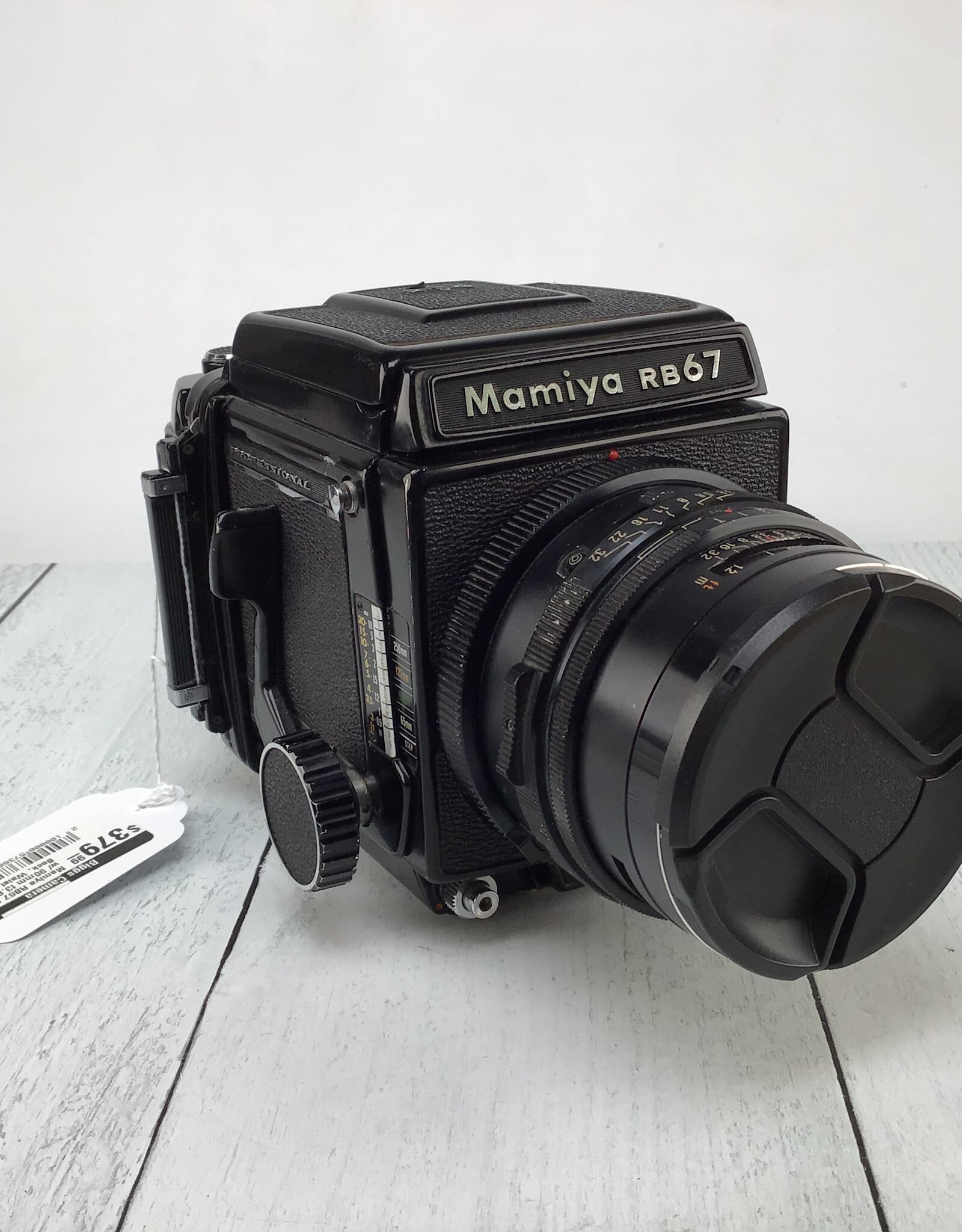 MAMIYA Mamiya RB67 Camera w/ 90mm f3.8, 120 Back, Waist Level Used Fair