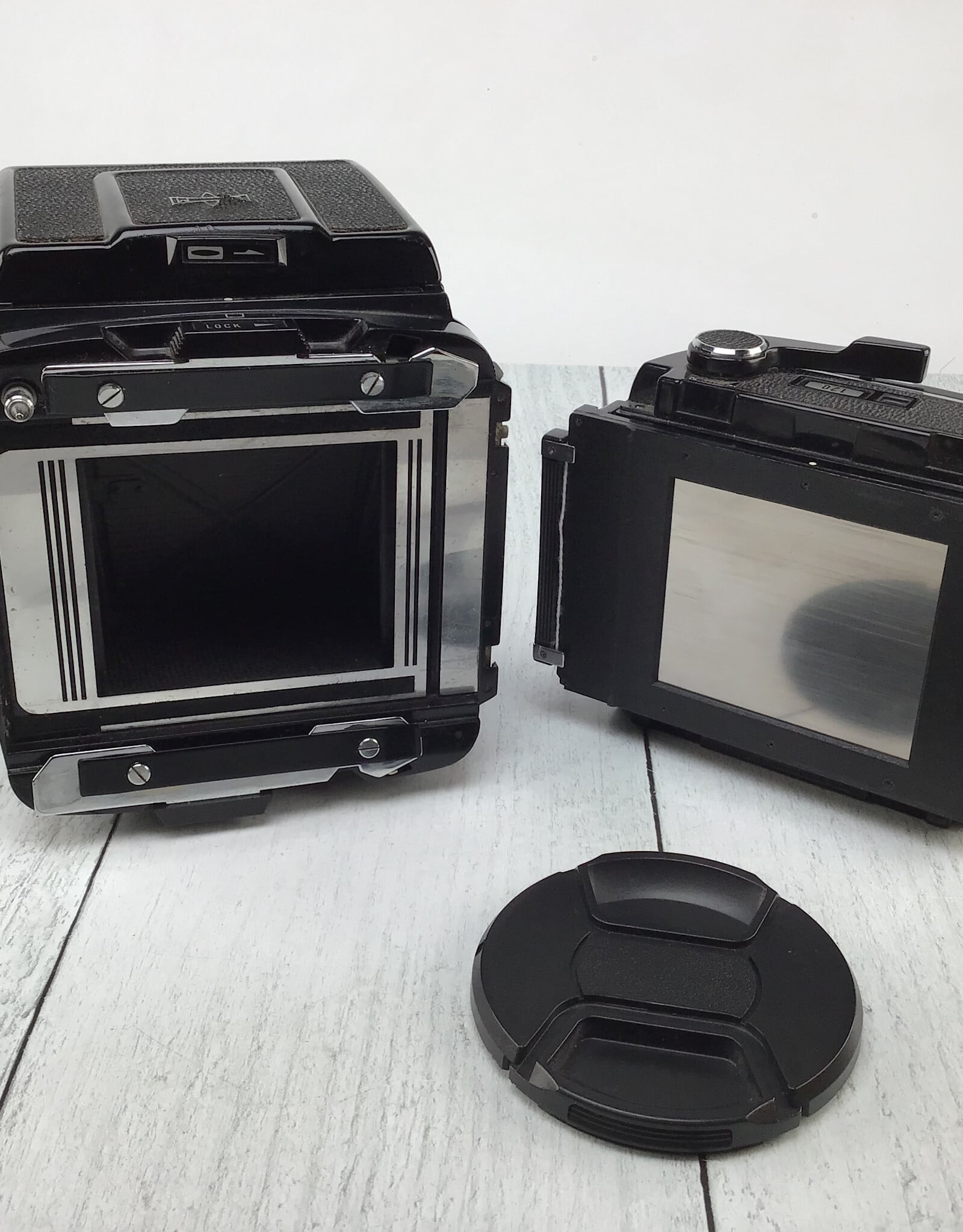 MAMIYA Mamiya RB67 Camera w/ 90mm f3.8, 120 Back, Waist Level Used Fair