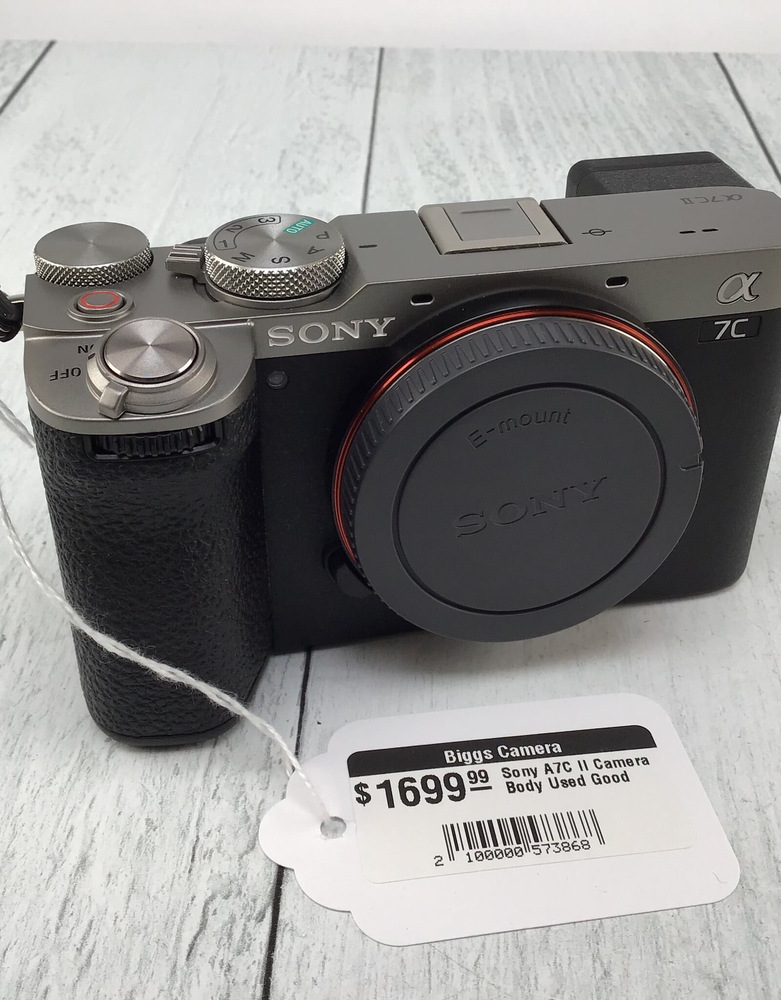 CANON Sony A7C II Camera Body Shutter Count 3110 Used Good