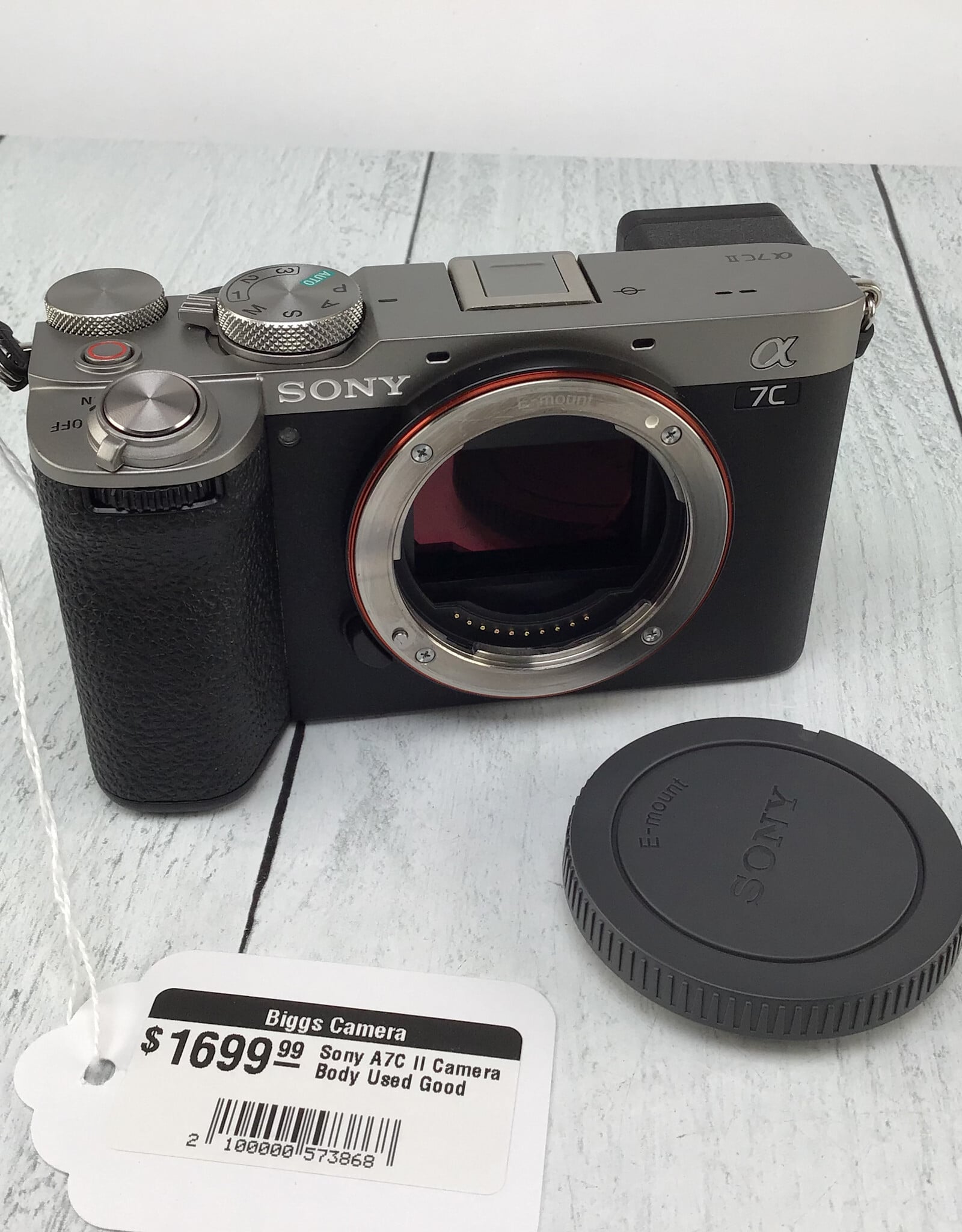 CANON Sony A7C II Camera Body Shutter Count 3110 Used Good