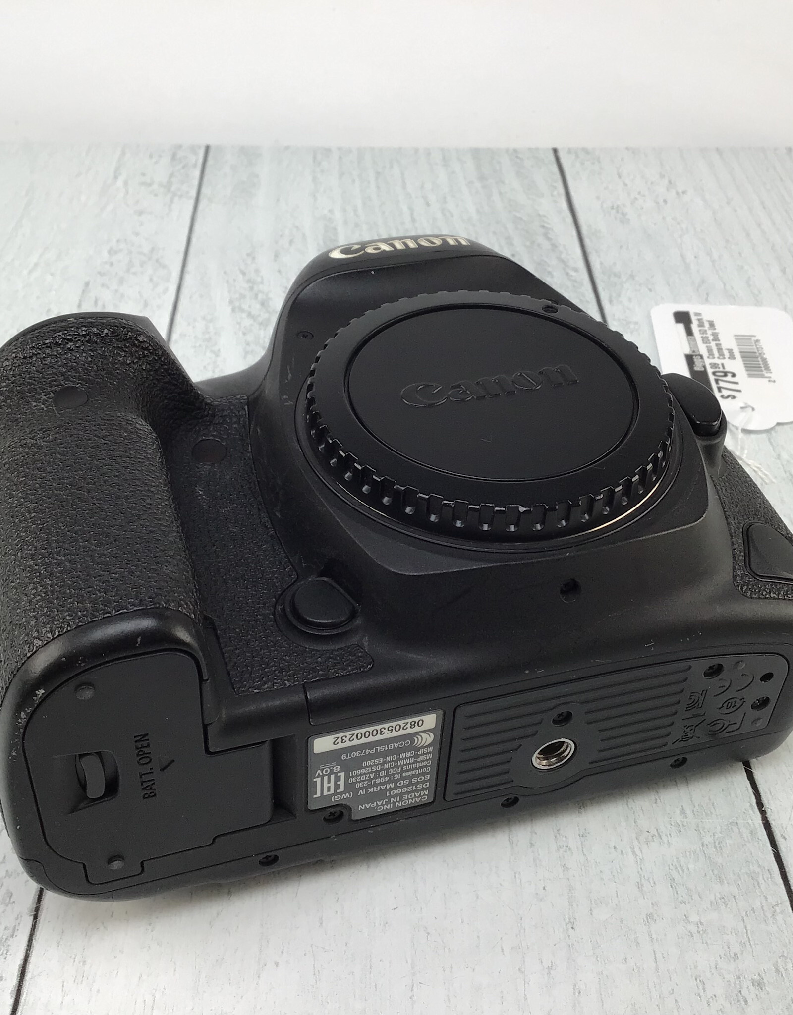CANON Canon EOS 5D Mark IV Camera Body Used Good