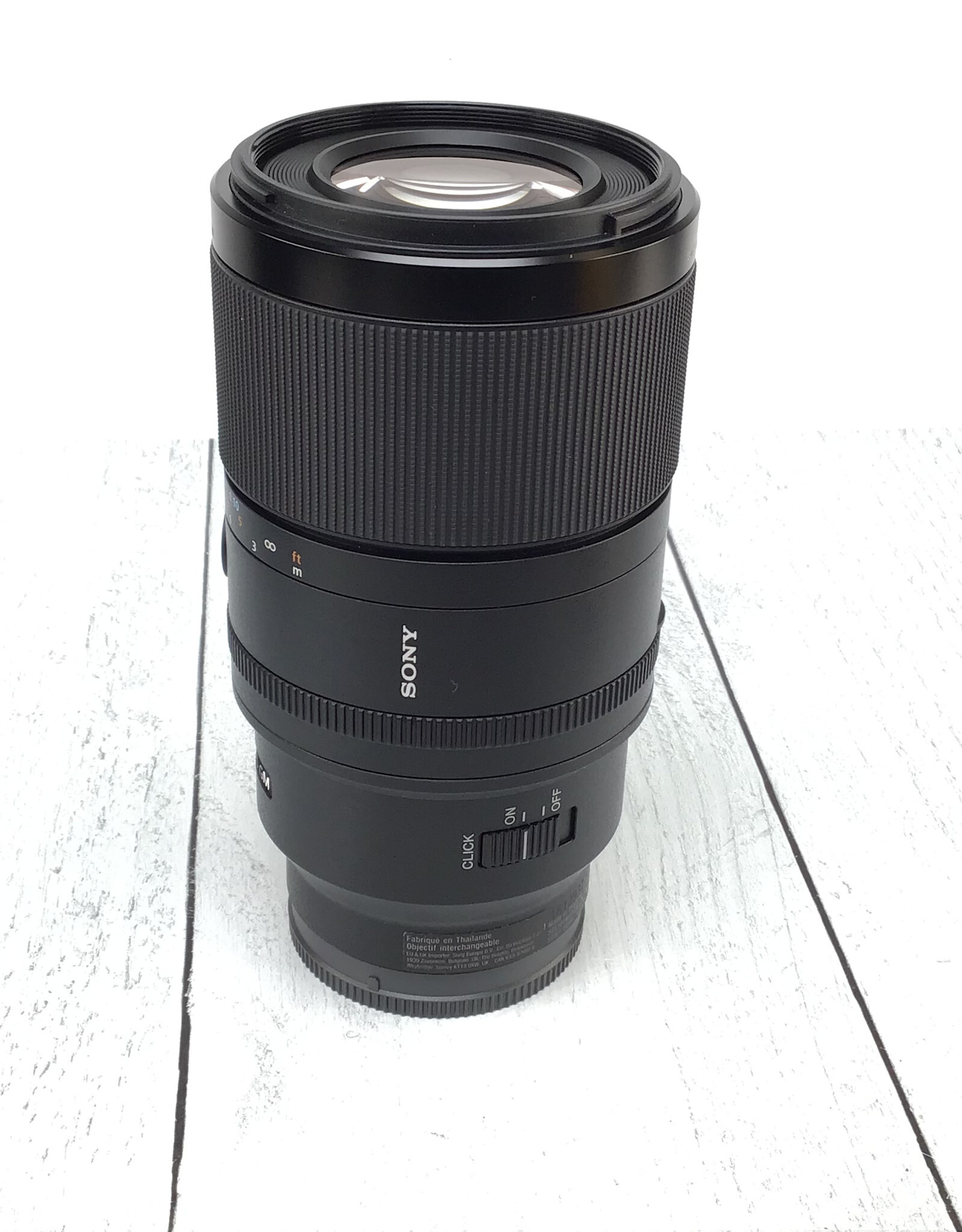 SONY Sony FE 100mm f2.8 Macro GM Lens Used Good
