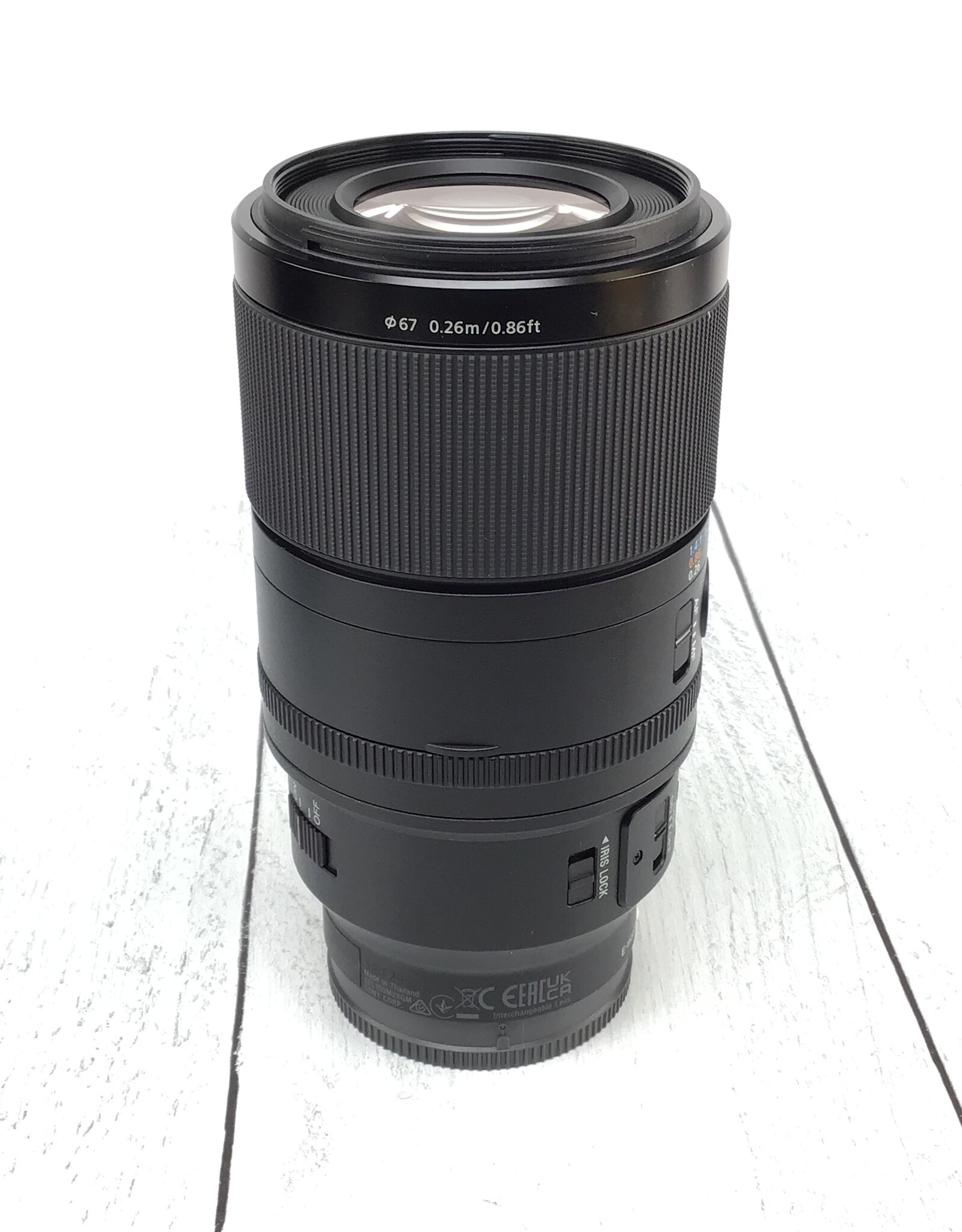 SONY Sony FE 100mm f2.8 Macro GM Lens Used Good