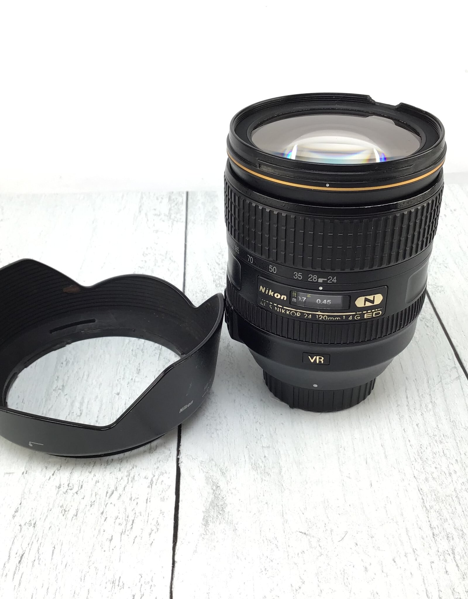 NIKON Nikon AF-S Nikkor 24-120mm f4 G VR Lens Used Fair