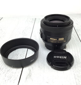 NIKON Nikon DX AF-S 35mm f1.8 G Lens w/ Hood Used Good