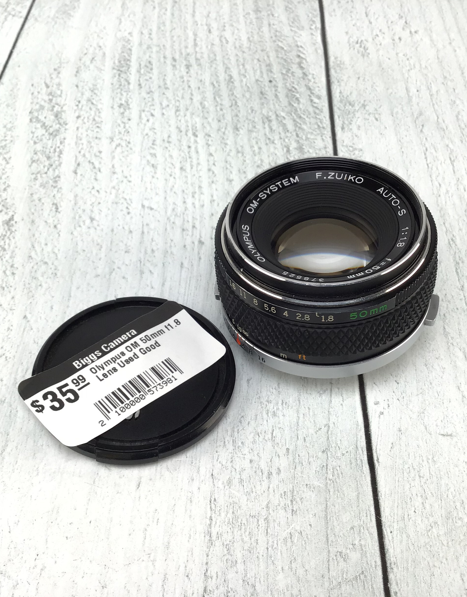 OLYMPUS Olympus OM 50mm f1.8 Lens Used Good