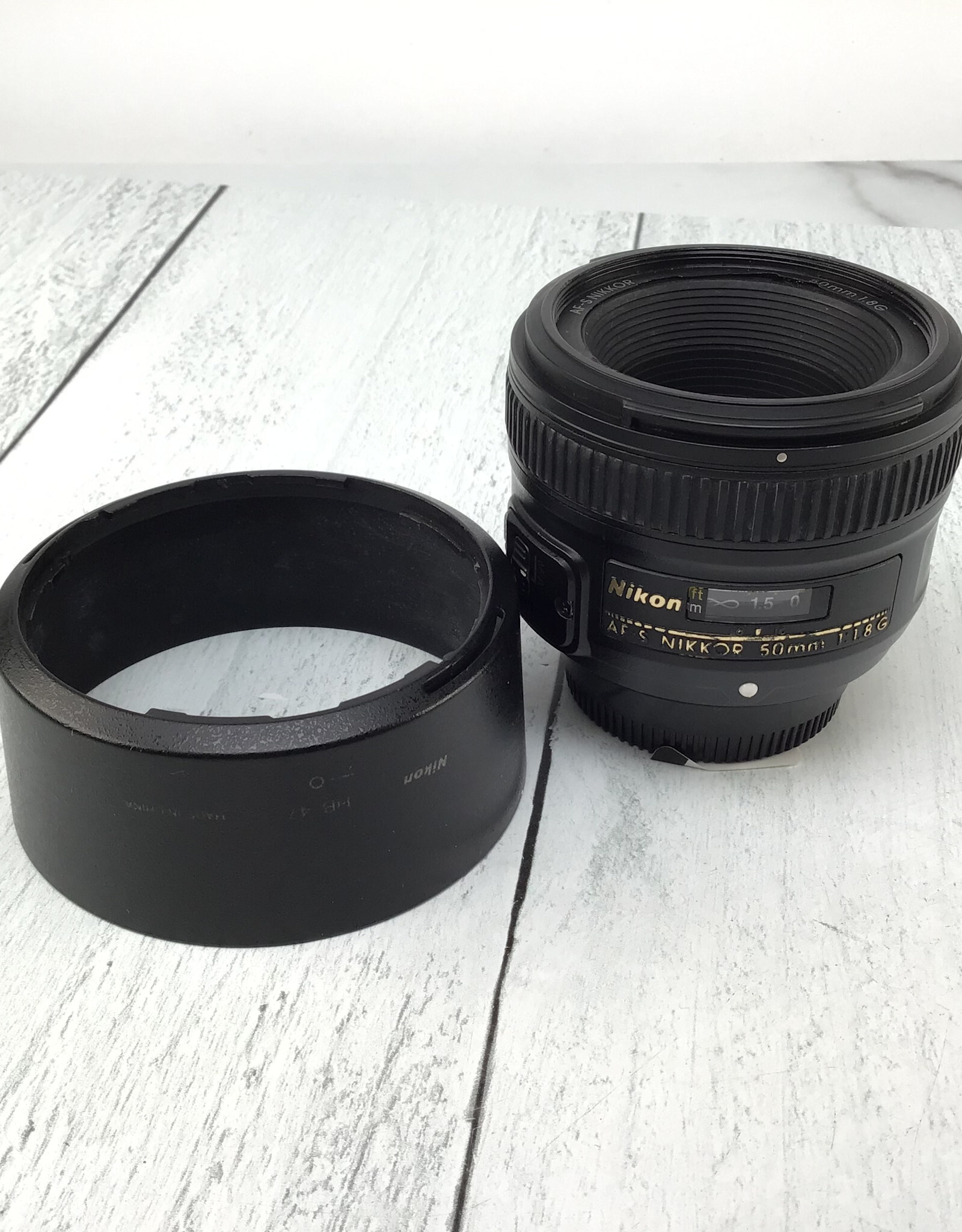 NIKON Nikon AF-S Nikkor 50mm f1.8 G Lens Used Fair