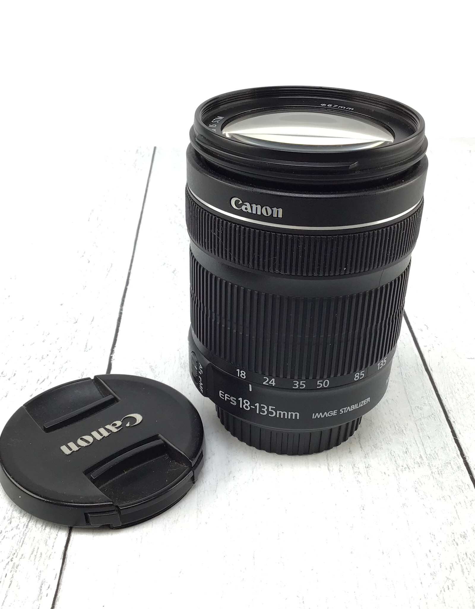 CANON Canon EFS 18-135mm f3.5-5.6 IS STM Lens Used Good