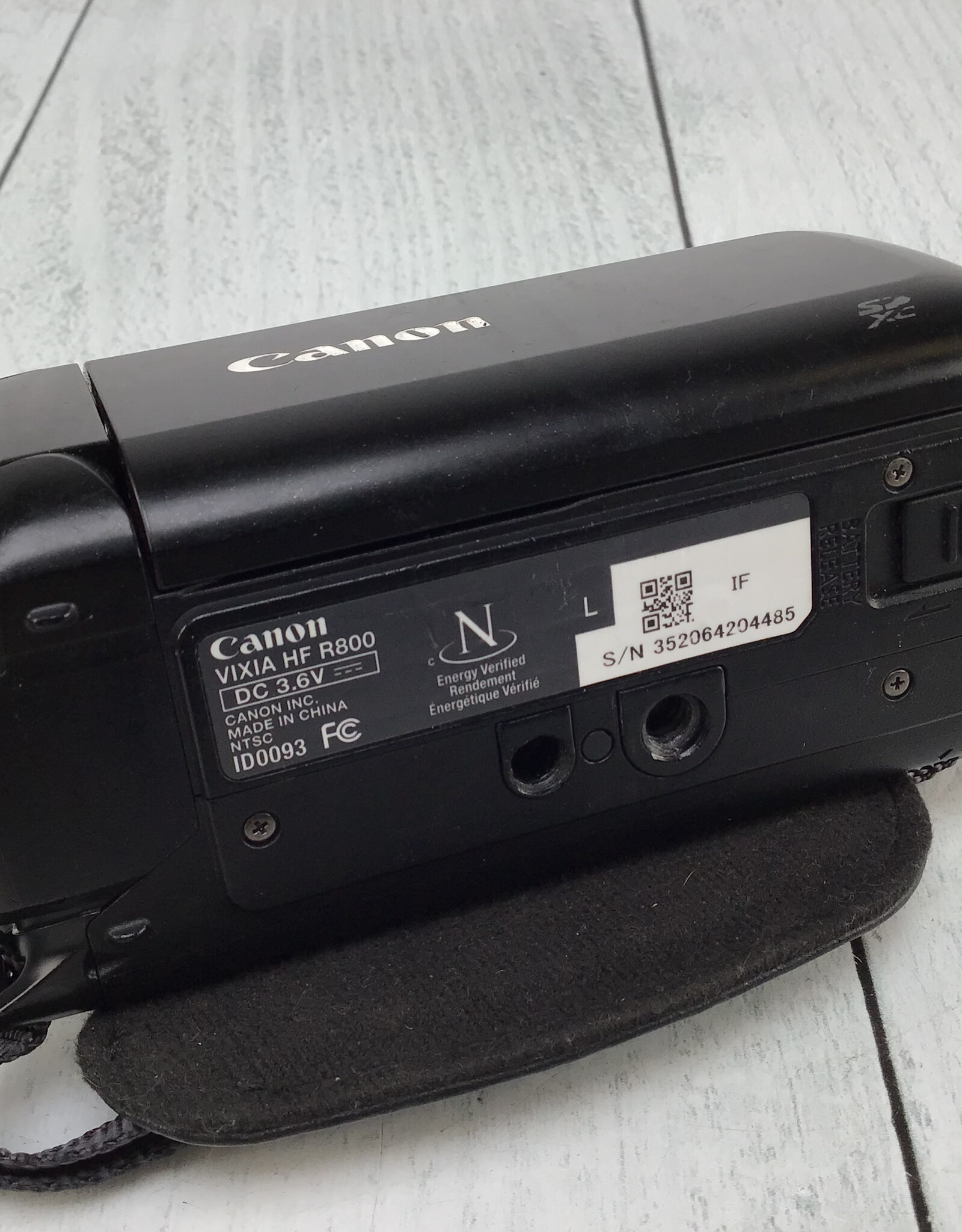 CANON Canon Vixia HFR800 Camera Used Fair
