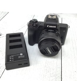CANON Canon EOS M50 Mark II Camera w/ 15-45mm Used Good