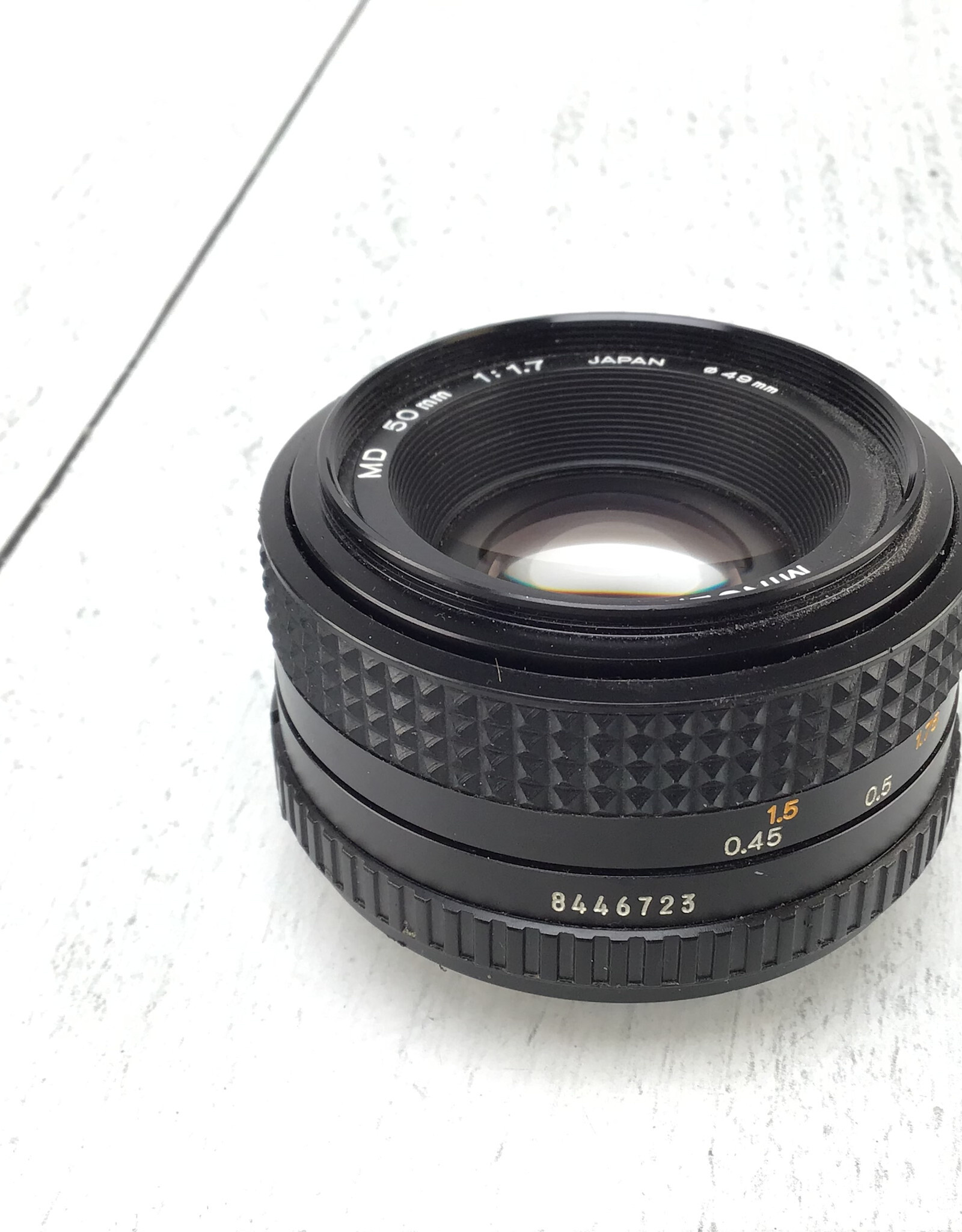 Minolta Minolta MD 50mm f1.7 Lens Used Good