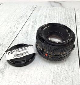 Minolta Minolta MD 50mm f1.7 Lens Used Good
