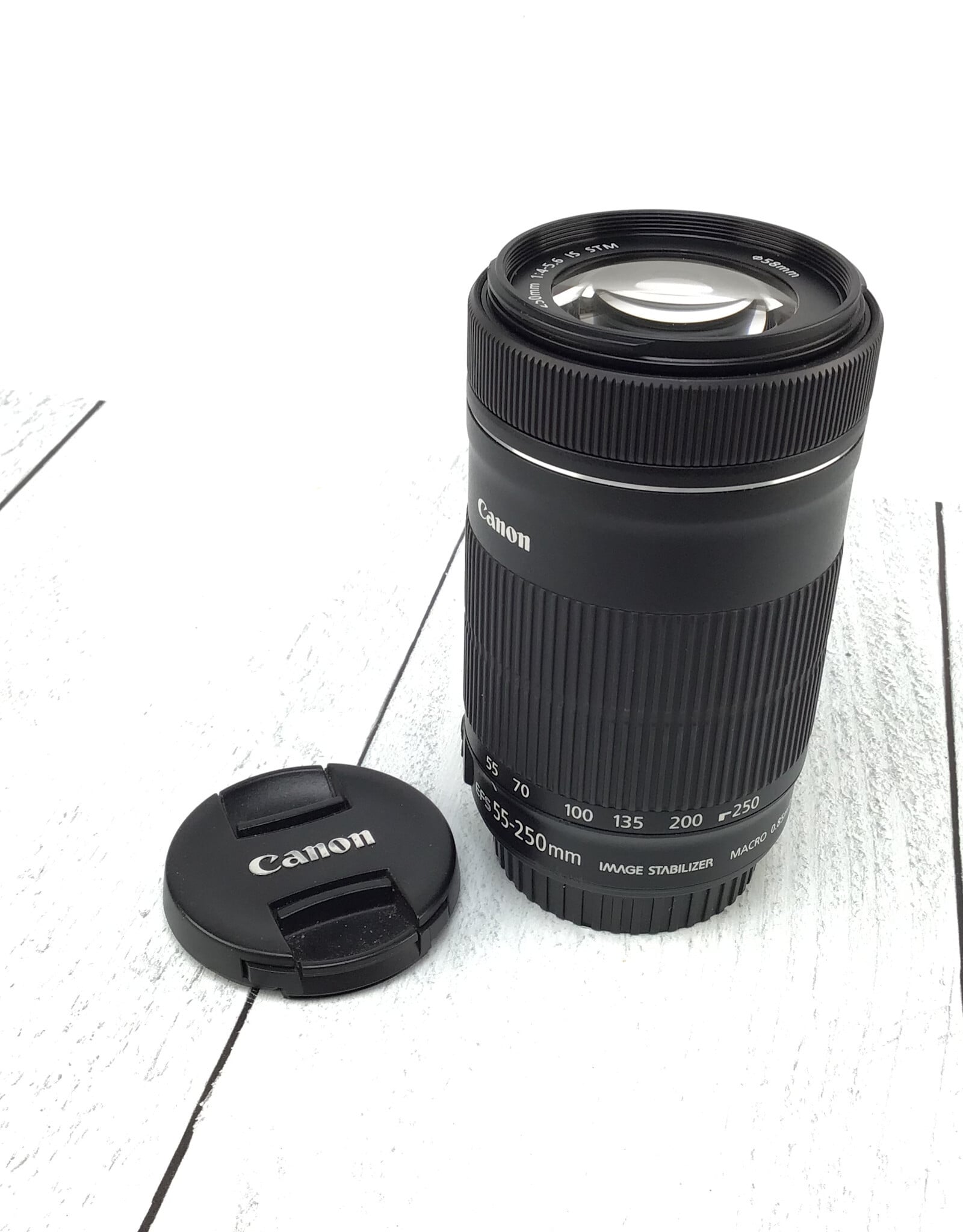 CANON Canon EF-S 55-250mm f4-5.6 IS STM Lens Used Good