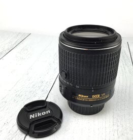 NIKON Nikon DX AF-S Nikkor 55-200mm f4-5.6G VR II Lens Used Good