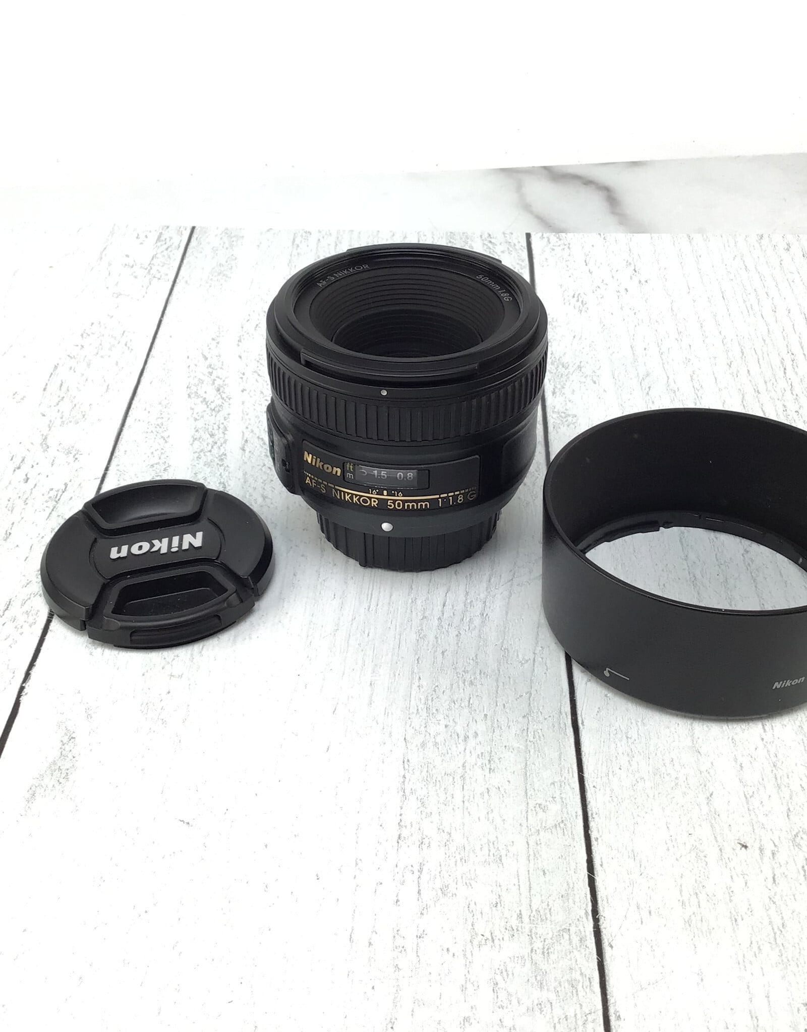 NIKON Nikon AF-S Nikkor 50mm f1.8 G Lens Used Good
