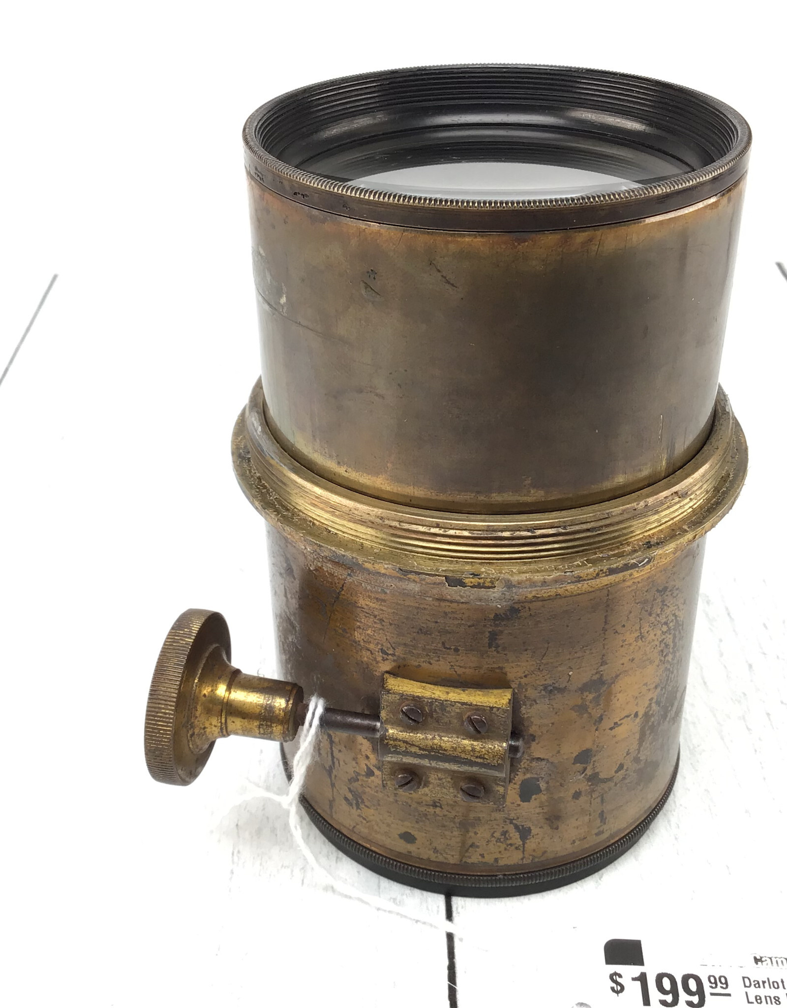 Darlot Darlot Magic Lantern Lens Brass Used Fair