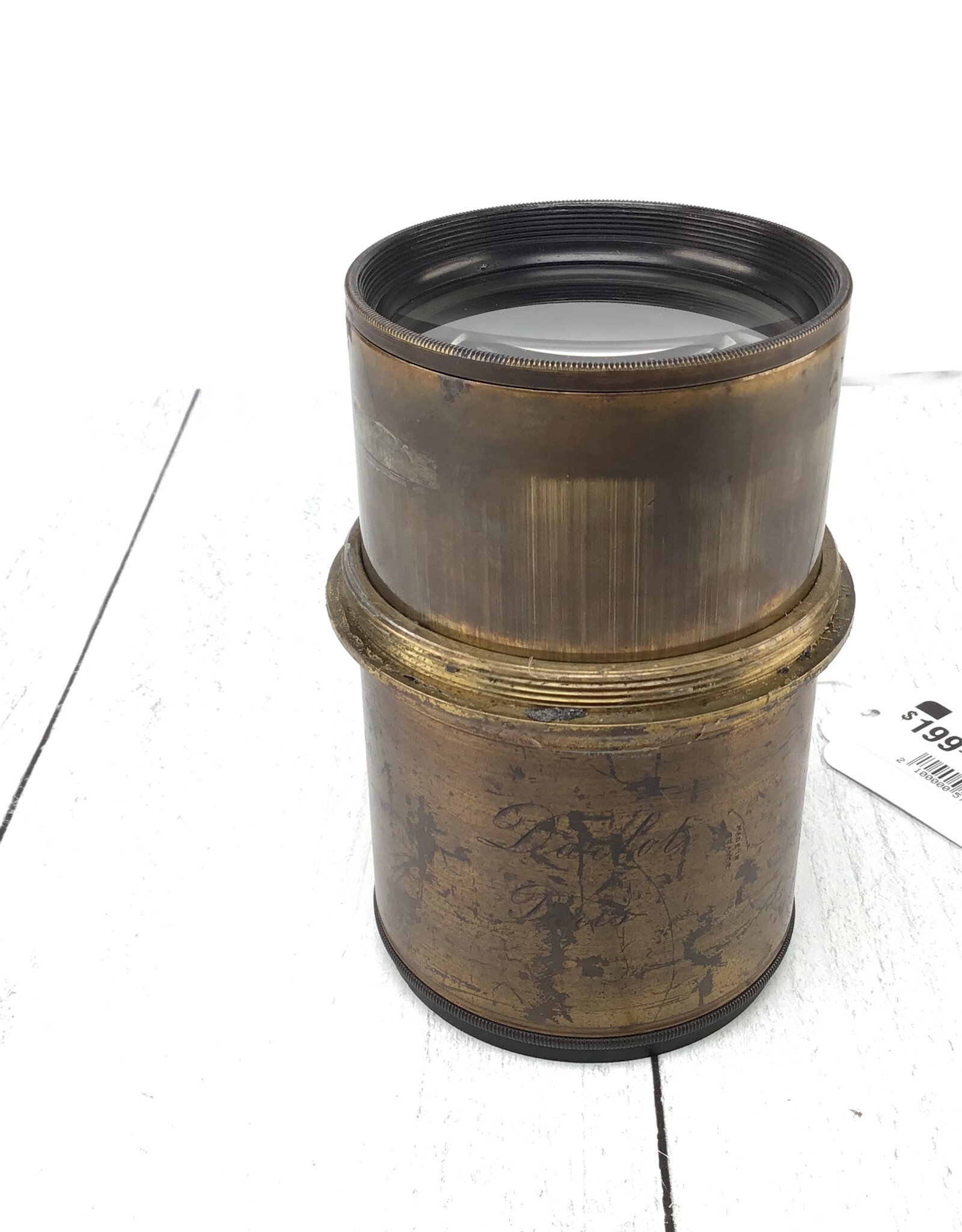 Darlot Darlot Magic Lantern Lens Brass Used Fair