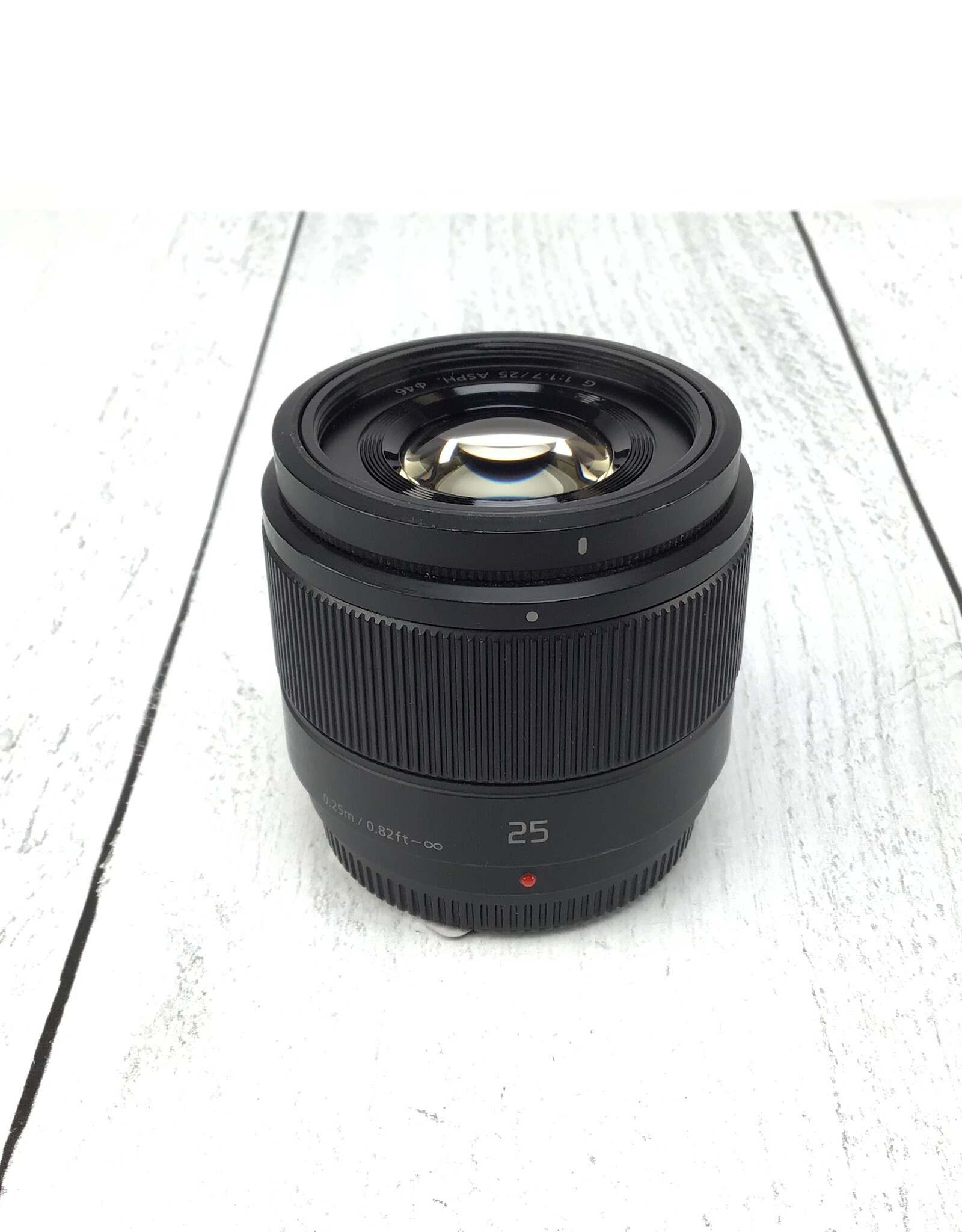 SONY Panasonic Lumix 25mm f1.7 ASPH Lens Used Good
