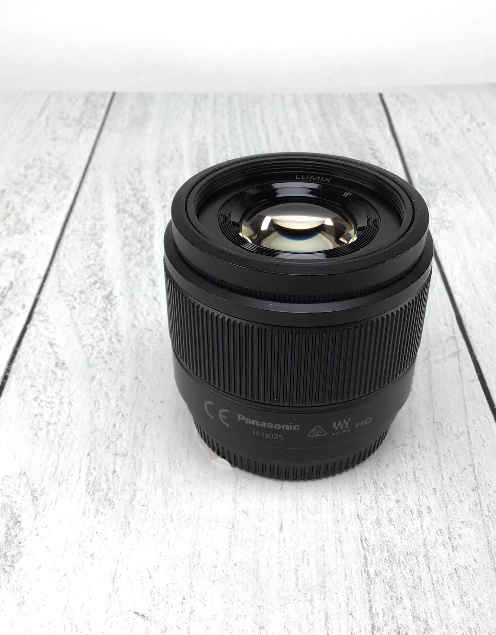 SONY Panasonic Lumix 25mm f1.7 ASPH Lens Used Good