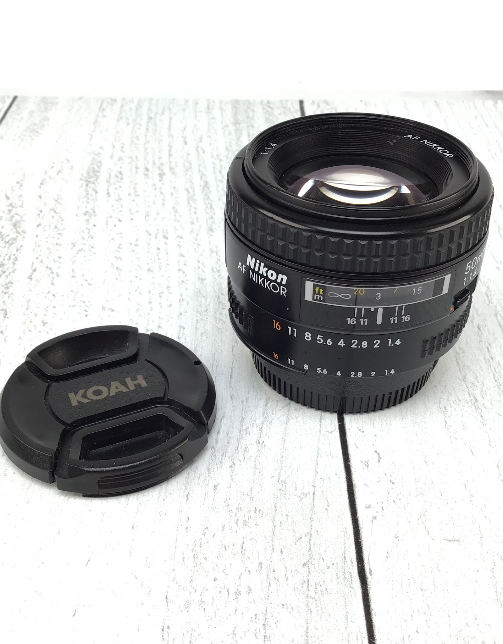 NIKON Nikon AF Nikkor 50mm f1.4 Lens Used Good