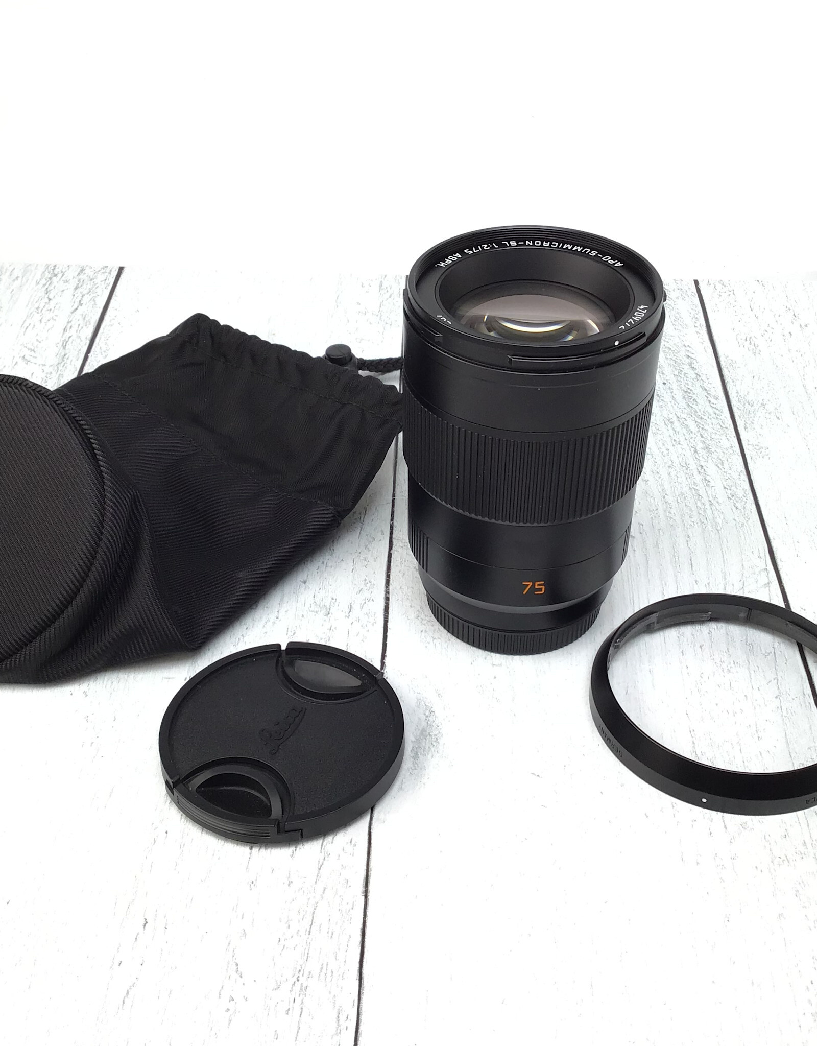 Leica Leica APO Summicron SL 75mm f2 ASPH Lens Used EX