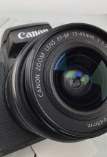 CANON Canon EOS M50 Camera w/ 15-45mm Used Good