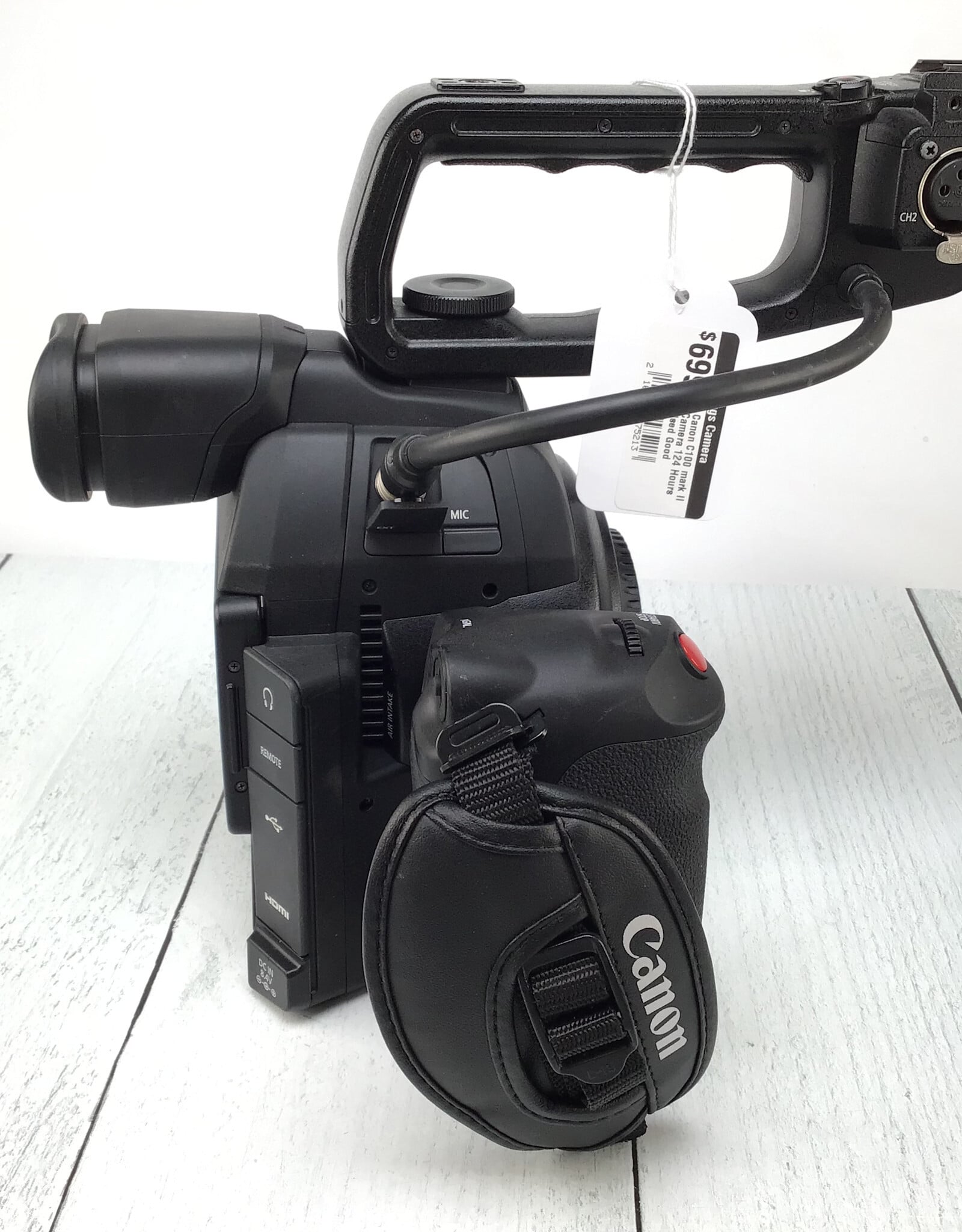 CANON Canon C100 mark II Camera 124 Hours Used Good