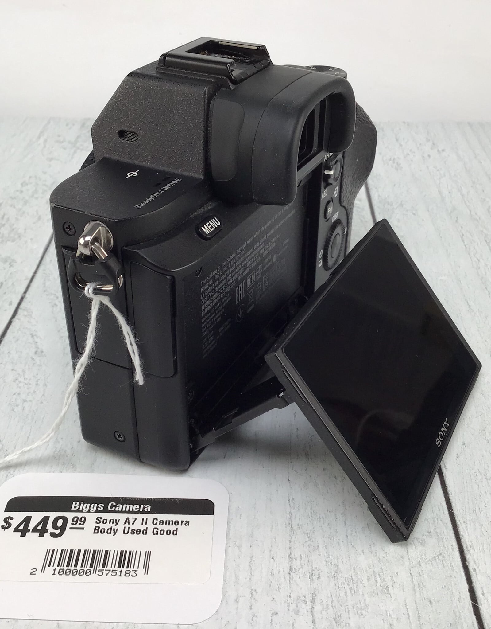 SONY Sony A7 II Camera Body Used Good
