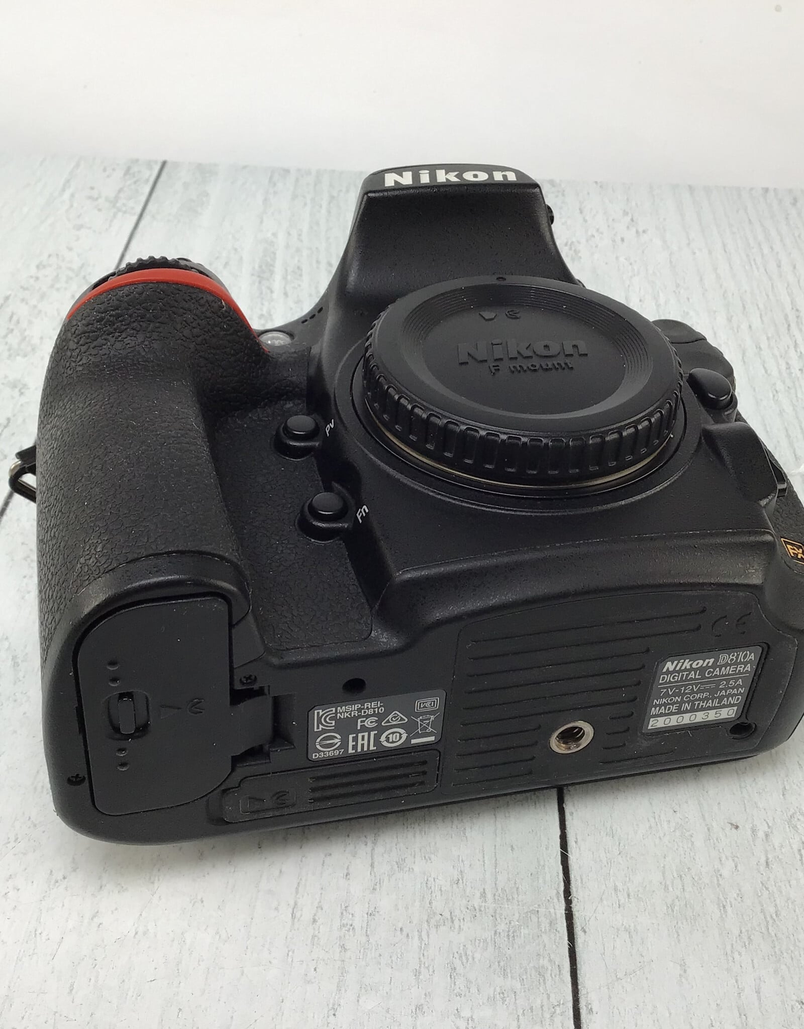 NIKON Nikon D810A Camera Shutter Count 16810 Used Good