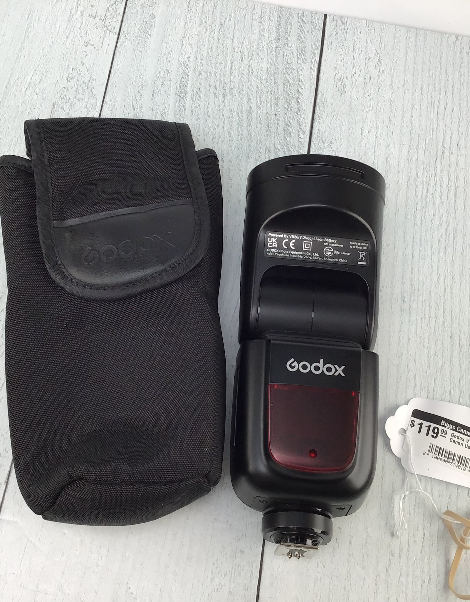 GODOX Godox V1CU Flash for Canon Used Good