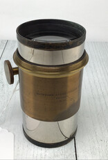Barwell McAlister McIntosh Stereopticon h10 Brass Magic Lantern Lens Used Fair
