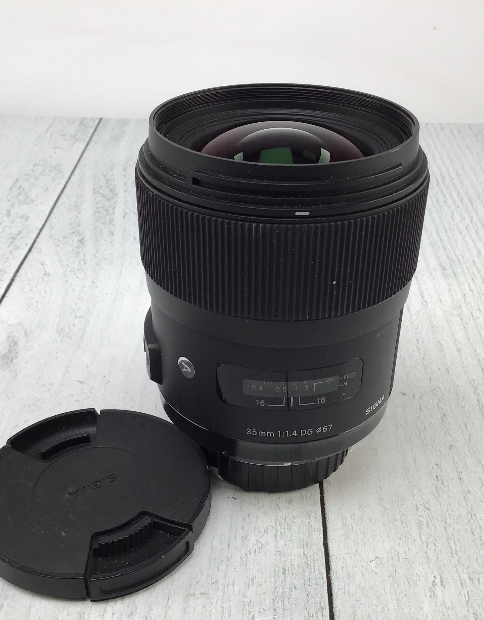 SIGMA Sigma Art 35mm f1.4 DG Lens for Nikon Used Good