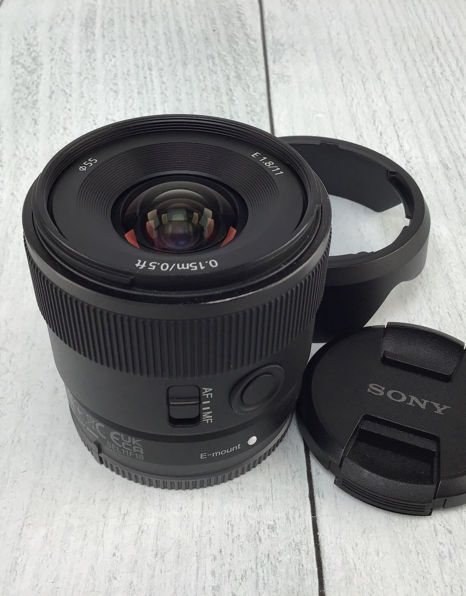SONY Sony E 11mm f1.8 Lens Used Good