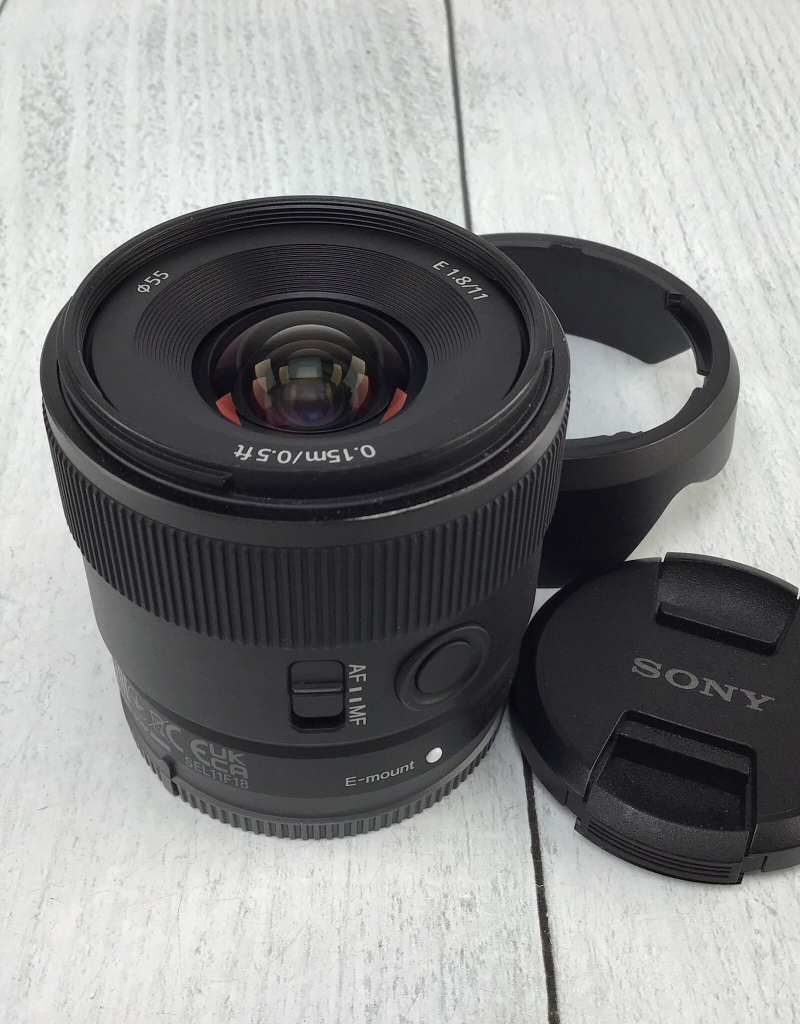 SONY Sony E 11mm f1.8 Lens Used Good