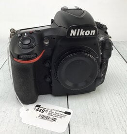 NIKON Nikon D810 Camera Body Shutter Count 37940 Used Fair
