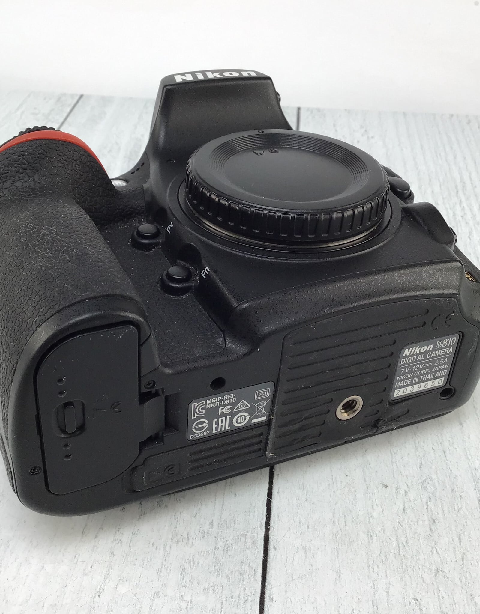 NIKON Nikon D810 Camera Body Shutter Count 37940 Used Fair