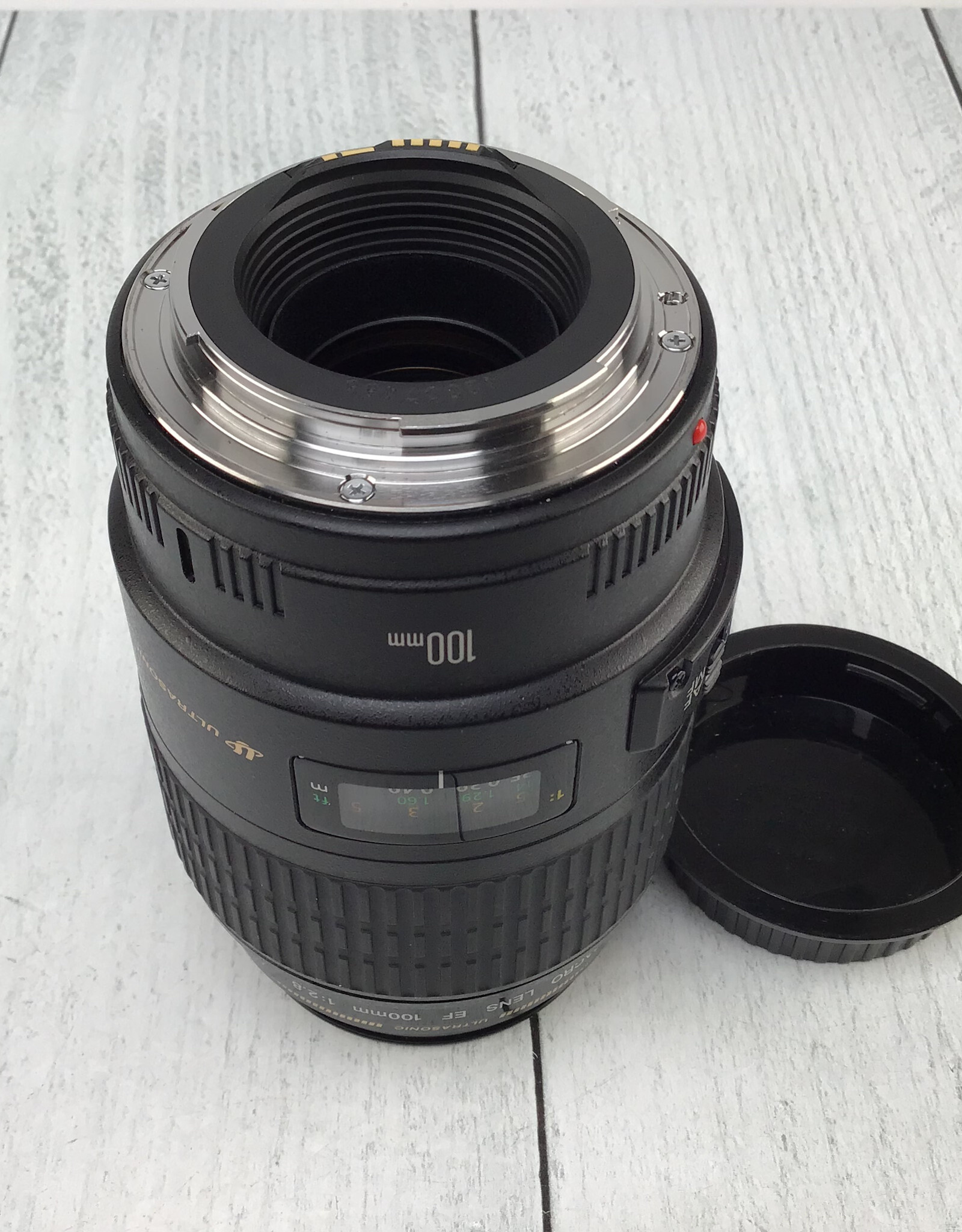 CANON Canon EF 100mm f2.8 USM Macro Lens Used Good
